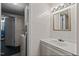 Simple bathroom with vanity and medicine cabinet at 3716 Pearl Rd, Raleigh, NC 27610