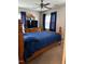Spacious bedroom with a large bed, dresser, and TV at 506 Averasboro Dr, Clayton, NC 27520