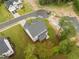 Aerial view showcasing home's location and curb appeal at 816 Willow Tower Ct # 154, Rolesville, NC 27571