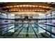 Community lap pool with multiple lanes at 816 Willow Tower Ct # 154, Rolesville, NC 27571