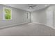 Large bedroom with ceiling fan and window at 812 Willow Tower Ct # 155, Rolesville, NC 27571
