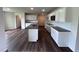 Modern kitchen with granite countertops and white cabinets at 31 Grace Ridge Ct, Benson, NC 27504