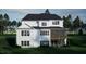 Two-story home with screened porch and attached garage at 5628 Bella Terra Ct, Wake Forest, NC 27587