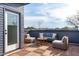 Spacious rooftop deck with seating area and city views at 600 Rocky Knob Ct, Raleigh, NC 27601