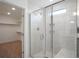 Spa-like bathroom with a walk-in shower and built-in shelving at 8820 Melvin St # 16, Willow Springs, NC 27592