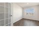 Home office with hardwood floors and French doors at 795 Washington St, Fuquay Varina, NC 27526