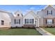 Modern two-story home with gray and white siding at 795 Washington St, Fuquay Varina, NC 27526