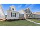 Modern two-story home with gray and white siding at 795 Washington St, Fuquay Varina, NC 27526