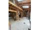 Kitchen under construction, with exposed framing and plumbing at 2638 Davis St, Raleigh, NC 27608