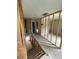 Unfinished staircase leading to the upper level of a home under construction at 2638 Davis St, Raleigh, NC 27608