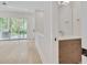 Modern bathroom with wood vanity and a floating sink at 779 Willard St, Durham, NC 27701