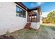 Side view of house with steps leading to a screened porch at Lot 4 Harding St, Efland, NC 27243