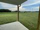 Spacious backyard with open views of a large grassy area at 46 Scotties Ridge Dr, Princeton, NC 27569