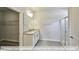 Clean bathroom, granite countertop, walk-in shower, and closet at 1677 Abberly Pl, Graham, NC 27253