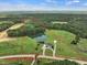 Aerial view showing property boundaries and features at 557 Olives Chapel Rd, Apex, NC 27502