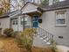 Front view of house, showcasing entryway and steps at 1905 Wagoner St, Durham, NC 27705