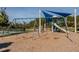 Community playground with shaded play area at 75 Bur Oak Ct, Pittsboro, NC 27312