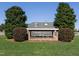 Chapel Ridge Golf Club community entrance sign at 75 Bur Oak Ct, Pittsboro, NC 27312