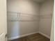 Walk-in closet with wire shelving providing ample storage space at 90 Watermelon Dr, Franklinton, NC 27525