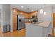 Modern kitchen with stainless steel appliances and granite countertops at 3201 Environ Way # Bldg 3000, Chapel Hill, NC 27517