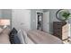 Spacious bedroom with double doors leading to another room at 2232 Cherry Top Dr, Fuquay Varina, NC 27526