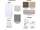 Kitchen and bathroom design details including tile and cabinet options at 2232 Cherry Top Dr, Fuquay Varina, NC 27526
