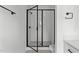 Clean shower with glass enclosure and modern fixtures at 6408 Tanner Oak Ln, Raleigh, NC 27613
