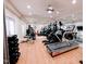 Well-equipped home gym with various exercise machines at 5200 Blue Stem Ct, Raleigh, NC 27606