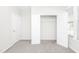 Simple bedroom with closet and neutral carpet at 258 Tyree Trl, Burlington, NC 27215