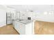 Kitchen with white cabinets, granite countertops, and stainless steel appliances at 258 Tyree Trl, Burlington, NC 27215