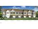 Elevations of townhouses with various styles at 641 Leland Hill Cir, Zebulon, NC 27597