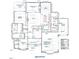 First floor plan shows open layout and two-car garage at 13621 Old Creedmoor Rd, Wake Forest, NC 27587
