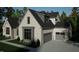 Two-story home with gray and white exterior at 13621 Old Creedmoor Rd, Wake Forest, NC 27587