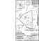 Plot plan of lot 444, showing dimensions and features at 129 Crestridge Place, Durham, NC 27705