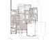 First floor plan showing open concept layout at 129 Crestridge Place, Durham, NC 27705