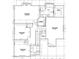 Second floor plan includes Primary bedroom, two bedrooms, two baths, laundry and media room at 103 Slocum Dr, Wendell, NC 27591