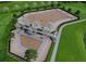 Dog park with separate areas for small and large dogs, and benches at 116 Augusta Pond Way # 140, Raleigh, NC 27603