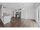 Open kitchen with granite countertops and stainless steel appliances at 135 Glenfield Ln, Burlington, NC 27215