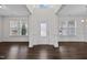 Spacious entryway with hardwood floors and lots of natural light at 135 Glenfield Ln, Burlington, NC 27215