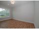 Spacious office featuring hardwood floors and a large window at 16 Autumn Breeze Ct, Angier, NC 27501
