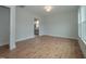 Spacious bedroom with hardwood floors and en-suite bathroom at 16 Autumn Breeze Ct, Angier, NC 27501