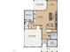 Main floor plan showcasing kitchen, Gathering room, and two-car garage at 8745 Maxine Street St # 12, Willow Springs, NC 27592