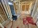 Unfinished bathroom with shower and plumbing rough-in at 81 Eagle Crest Ct # Apex Craftsman, Lillington, NC 27546