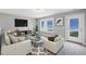 Comfortable loft area with seating and balcony access at 81 Eagle Crest Ct # Apex Craftsman, Lillington, NC 27546