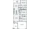 One-story floor plan featuring 3 bedrooms, 2 baths, and a 2-car garage at 353 Village Walk Dr, Clayton, NC 27527