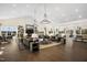Elegant community lounge with a fireplace and comfortable seating at 353 Village Walk Dr, Clayton, NC 27527