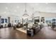 Spacious community lounge with a fireplace and comfortable seating at 353 Village Walk Dr, Clayton, NC 27527