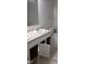 Clean bathroom with double vanity and updated fixtures at 1525 Marshburn Rd, Wendell, NC 27591