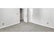 Spacious bedroom with carpet and access to hallway at 333 Glenolden Ct, Cary, NC 27513