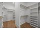 Spacious walk-in closet with ample shelving and hanging space at 2646 Marchmont St, Raleigh, NC 27608